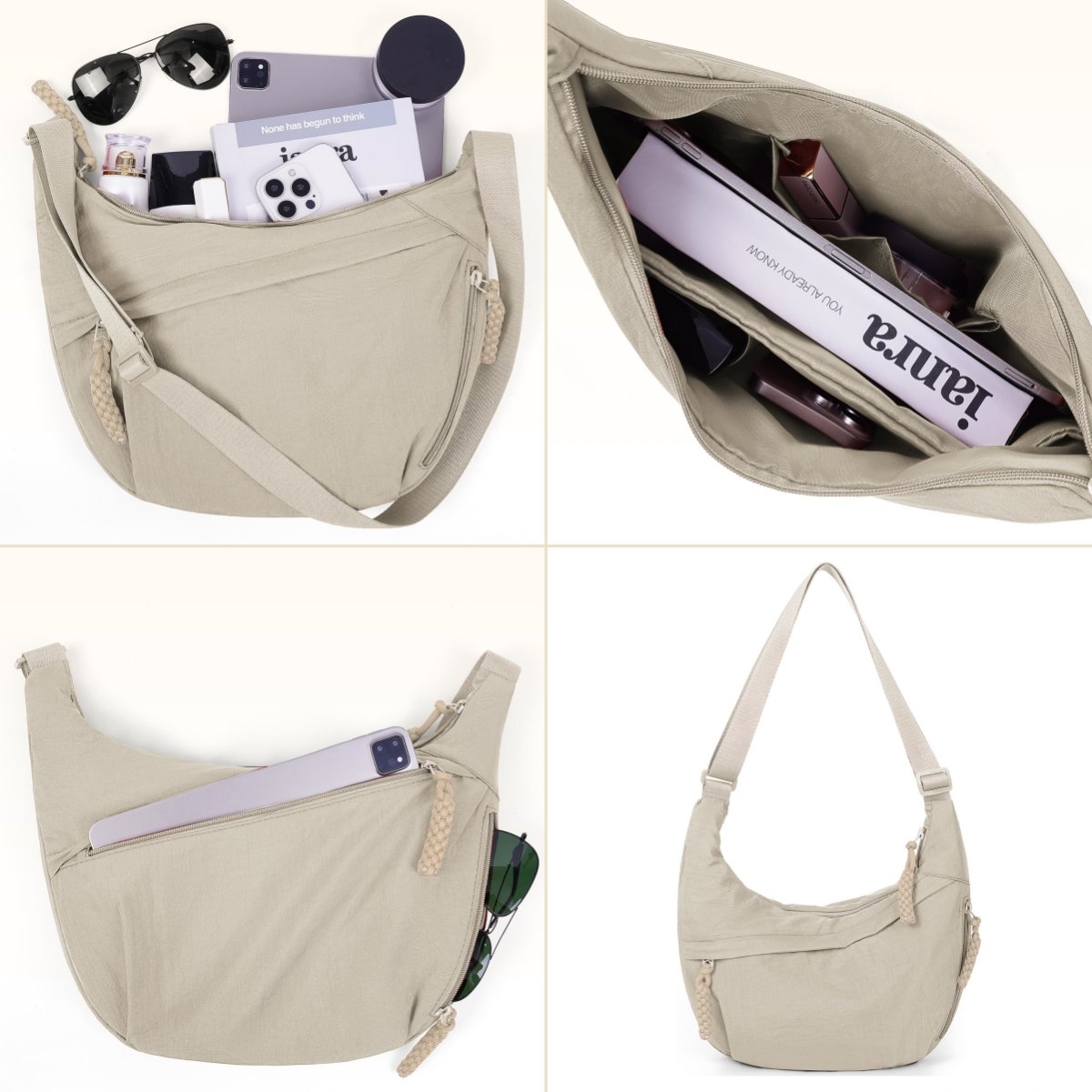 Borsa a tracolla in nylon