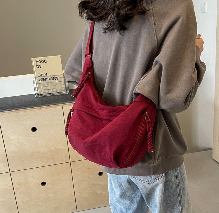 Borsa a tracolla in nylon