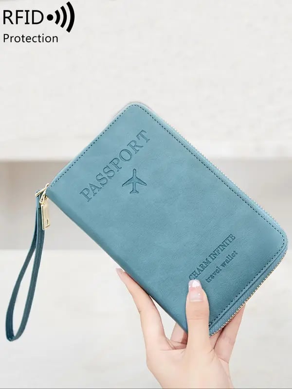 Porta passaporto RFID per portafoglio