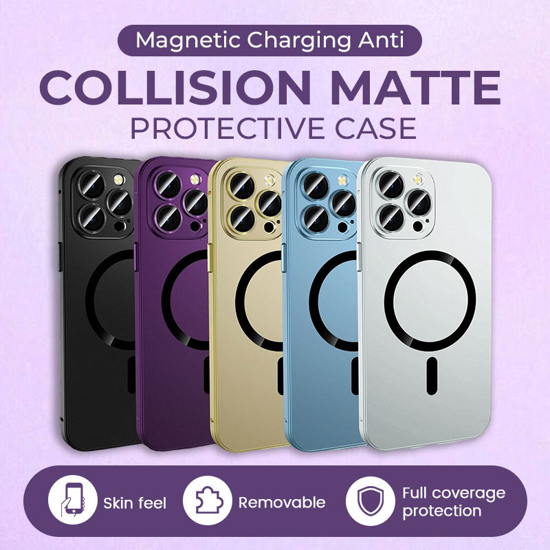 Custodia magnetica a scatto in metallo per iPhone