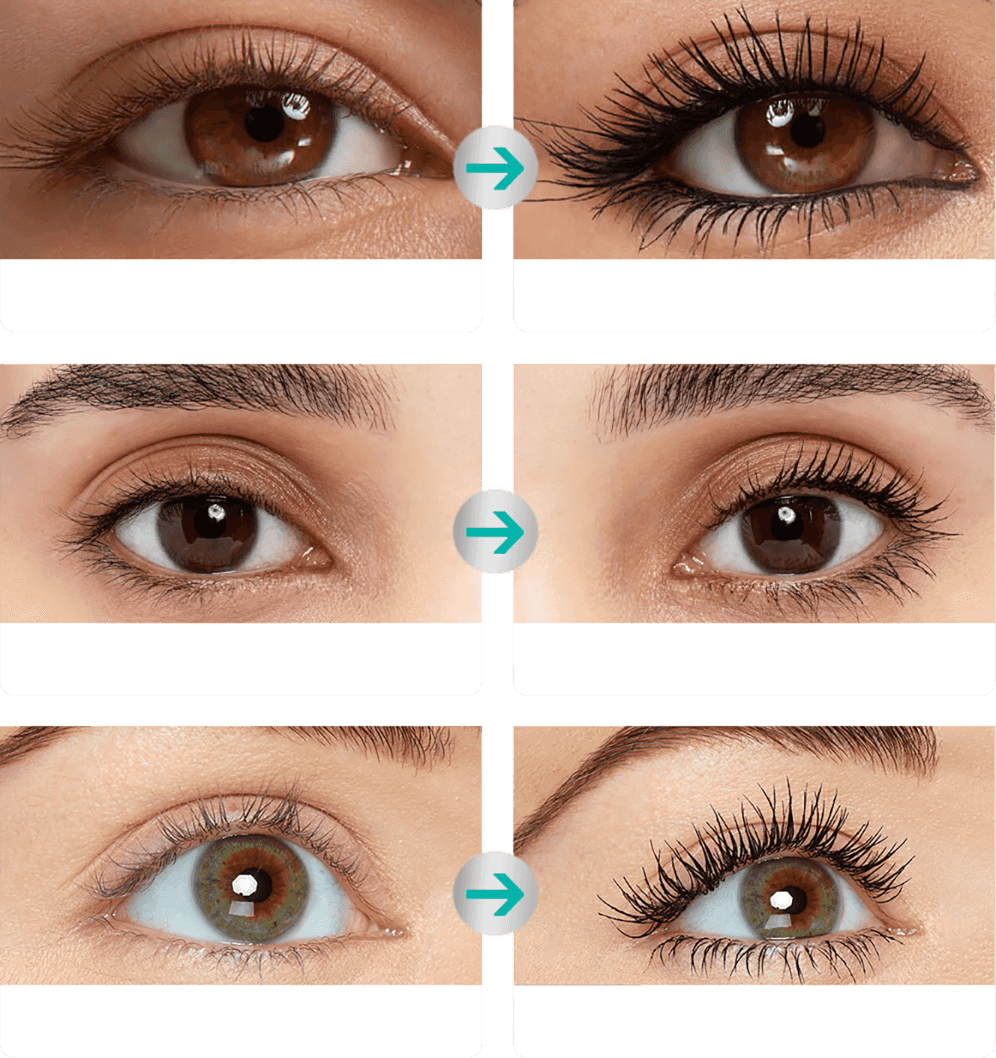 Mascara per ciglia lunghe e folte
