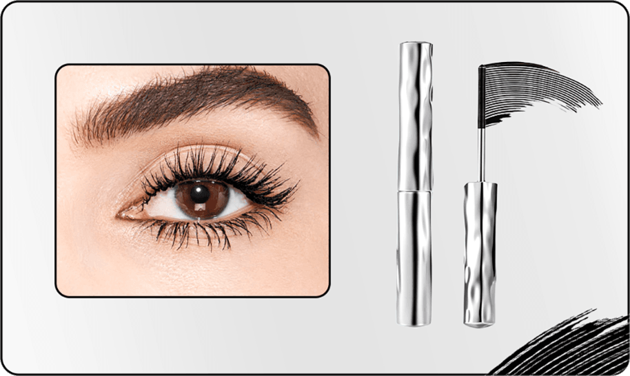 Mascara per ciglia lunghe e folte
