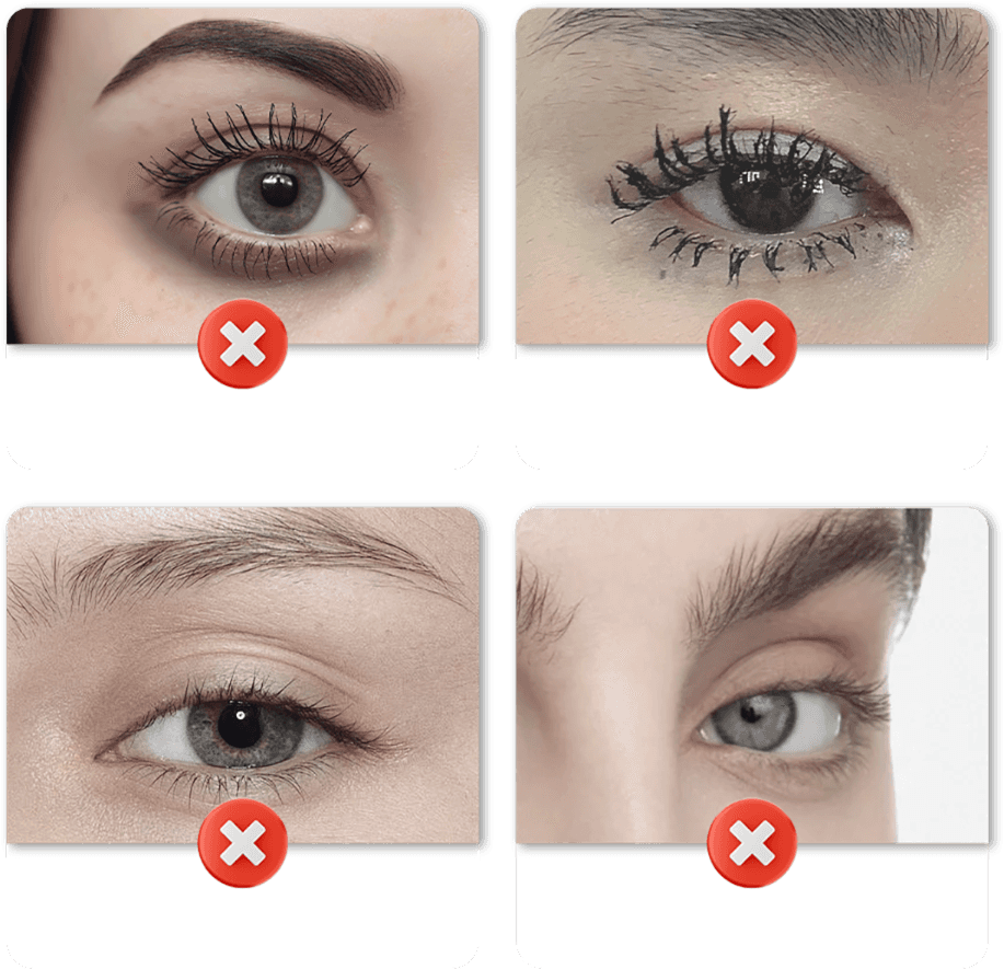 Mascara per ciglia lunghe e folte