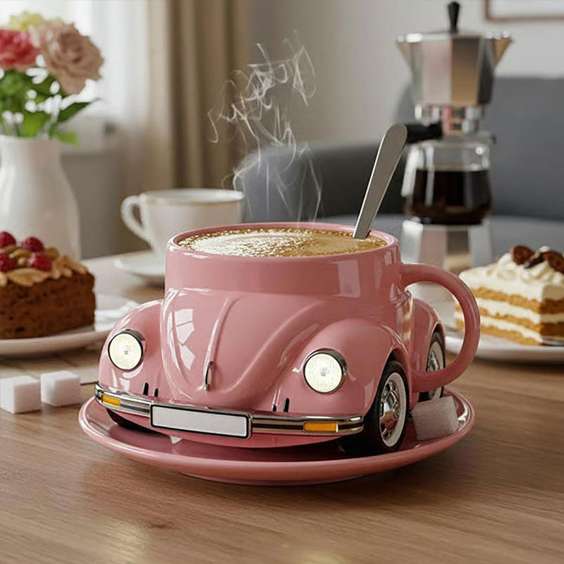 Tazza con scarabeo