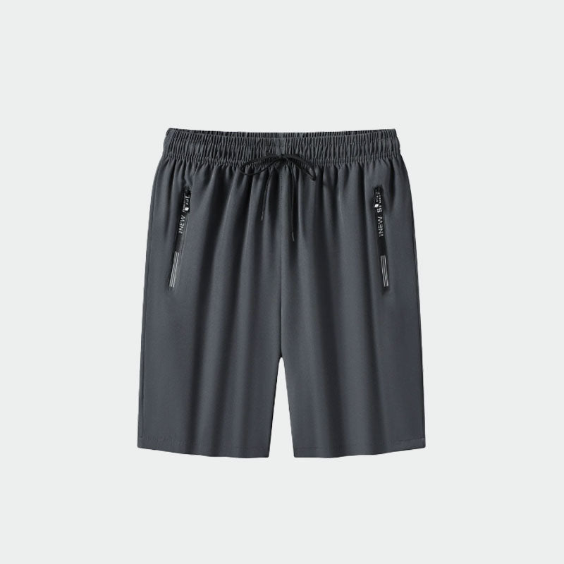 ❄️🩳Pantaloncini elasticizzati ad asciugatura rapida in seta ghiaccio