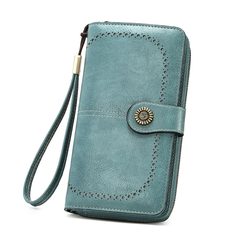 Portafoglio con cerniera da donna (50% di sconto)