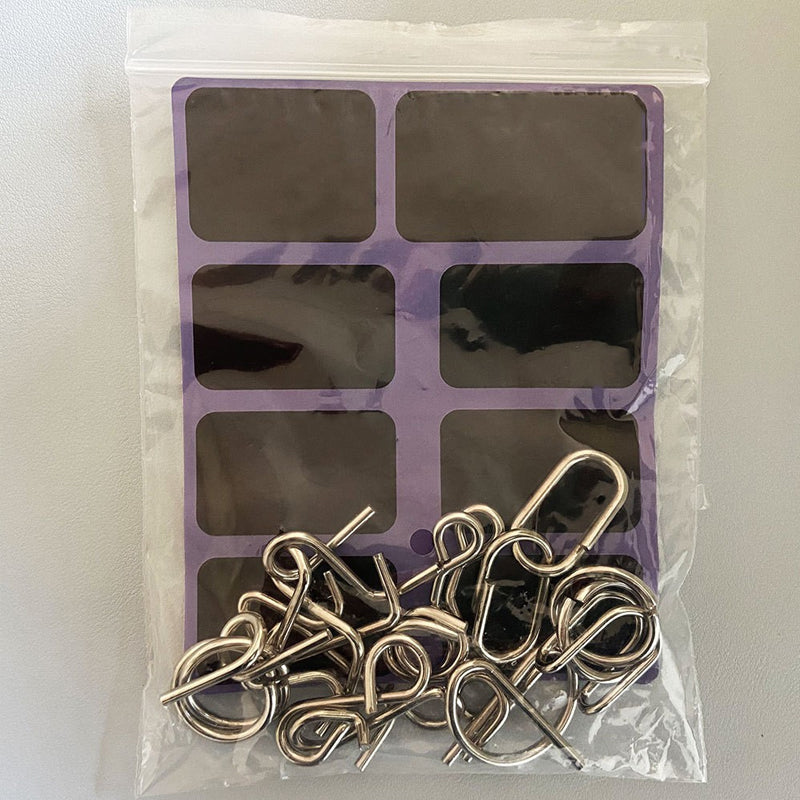 Gioco di sblocco intelligente Luban Lock a nove collegamenti