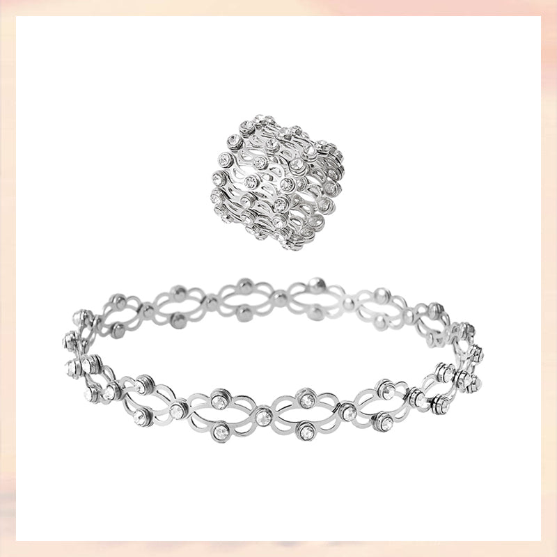 Anello bracciale trasformabile 2 in 1 regolabile