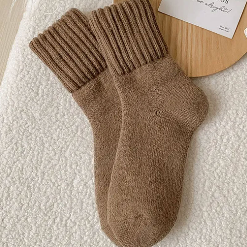 🧦 Calzini di lana riscaldanti di media altezza