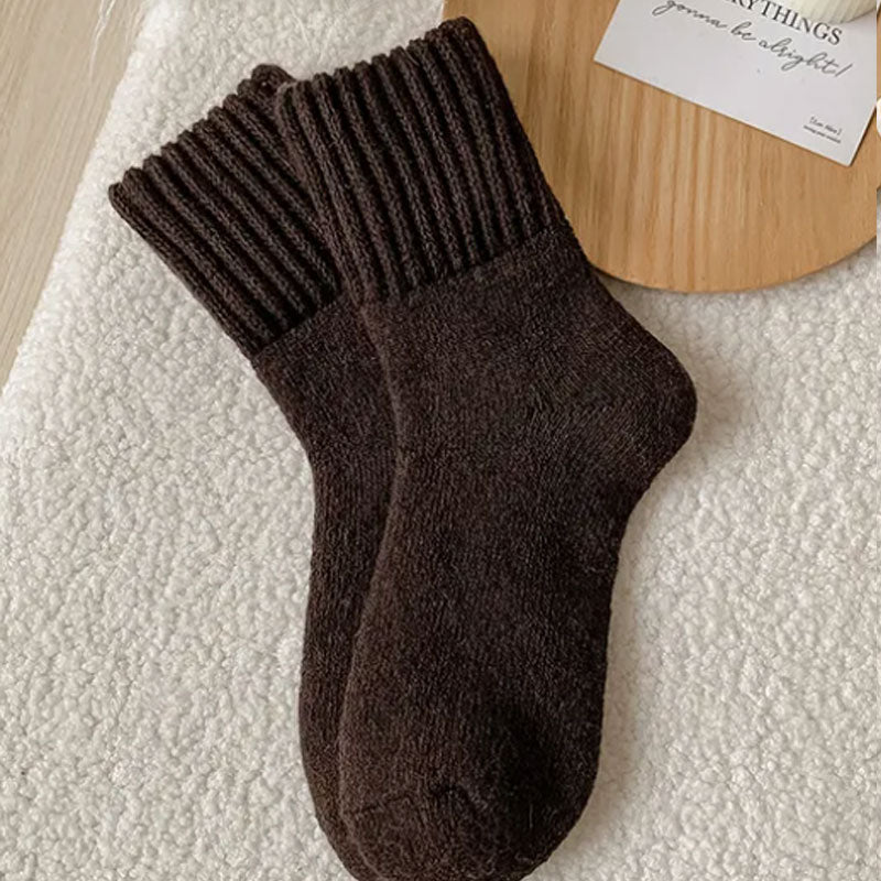 🧦 Calzini di lana riscaldanti di media altezza