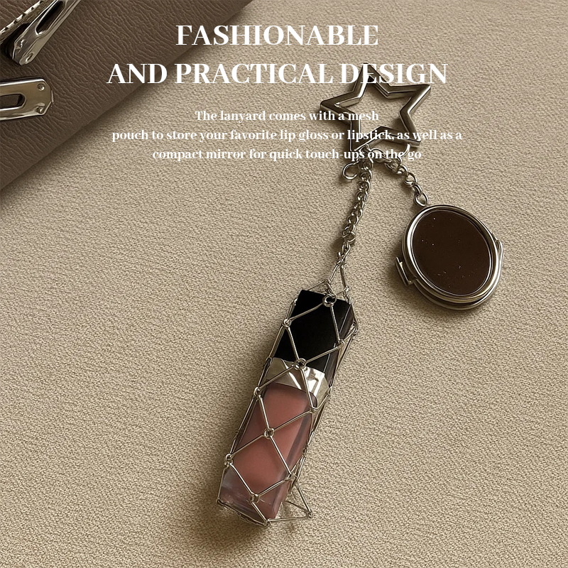 💄Elegante porta lucidalabbra con specchio
