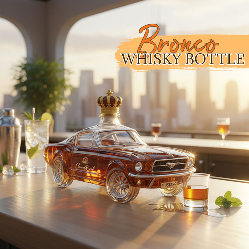 Bottiglia di whisky Bronco