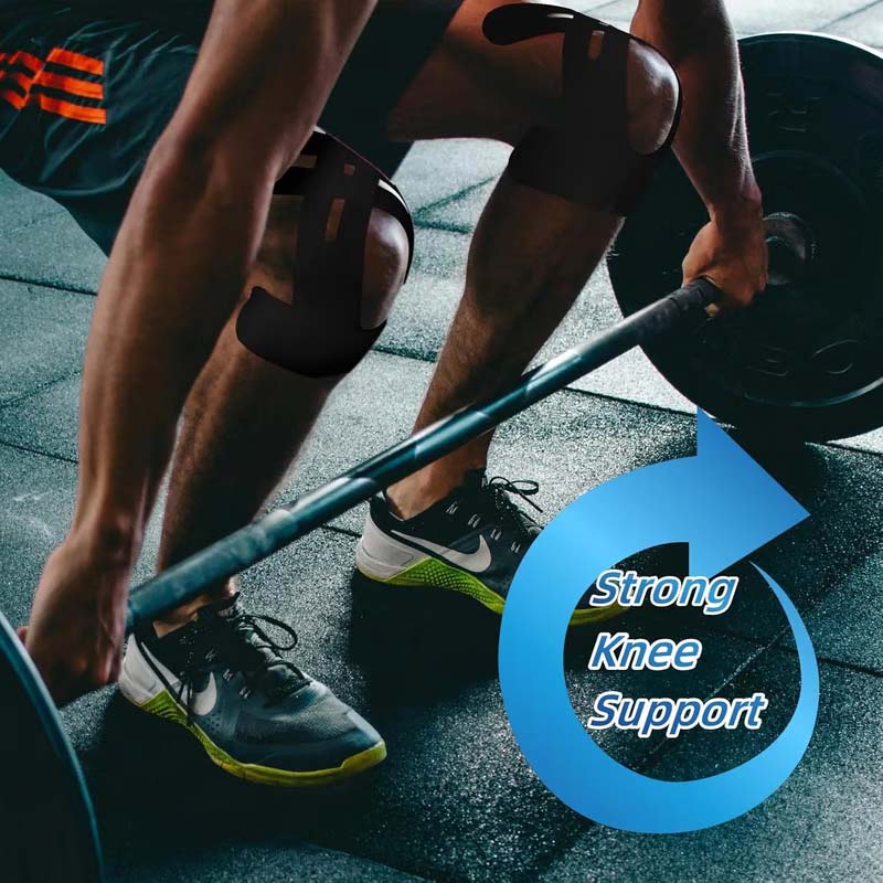 Ginocchiere per lo sport | Nastri pretagliati traspiranti e impermeabili