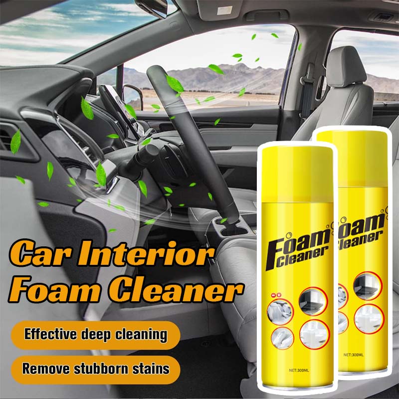 Pulitore a schiuma per interni auto