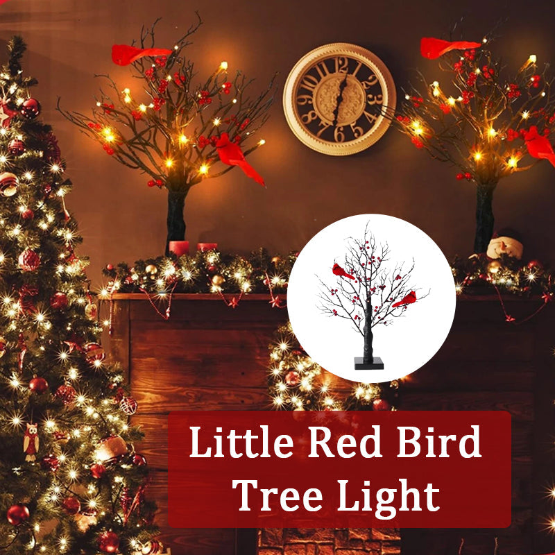 Lampada da albero Little Red Bird