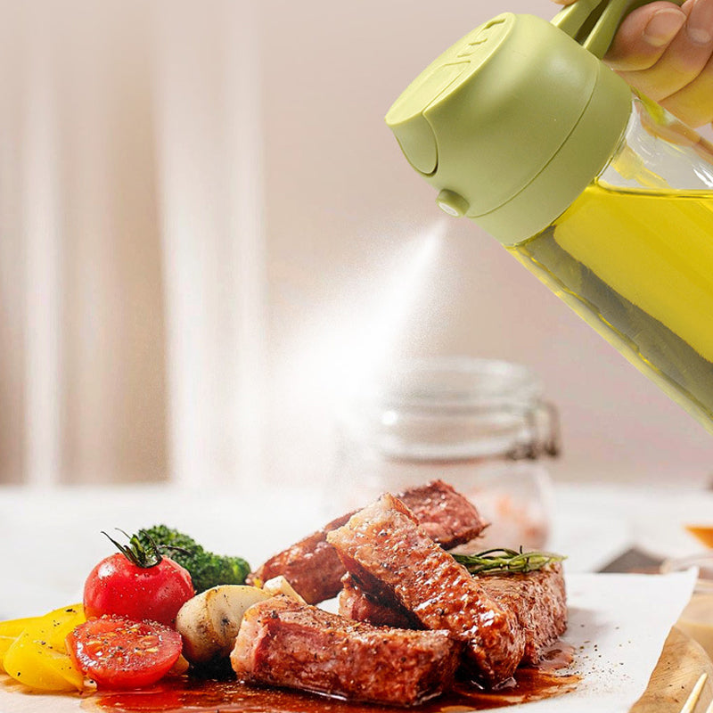 2-in-1 multifunctional oil bottle