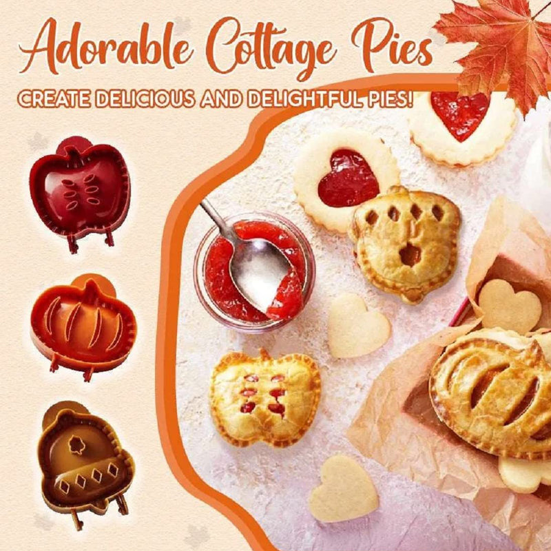 🥧 Stampi per tortine Cozy Harvest – Inforna la magia della stagione