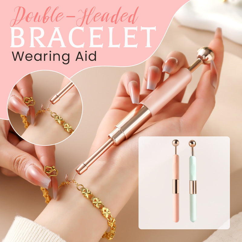 Bracciale a due teste da indossare