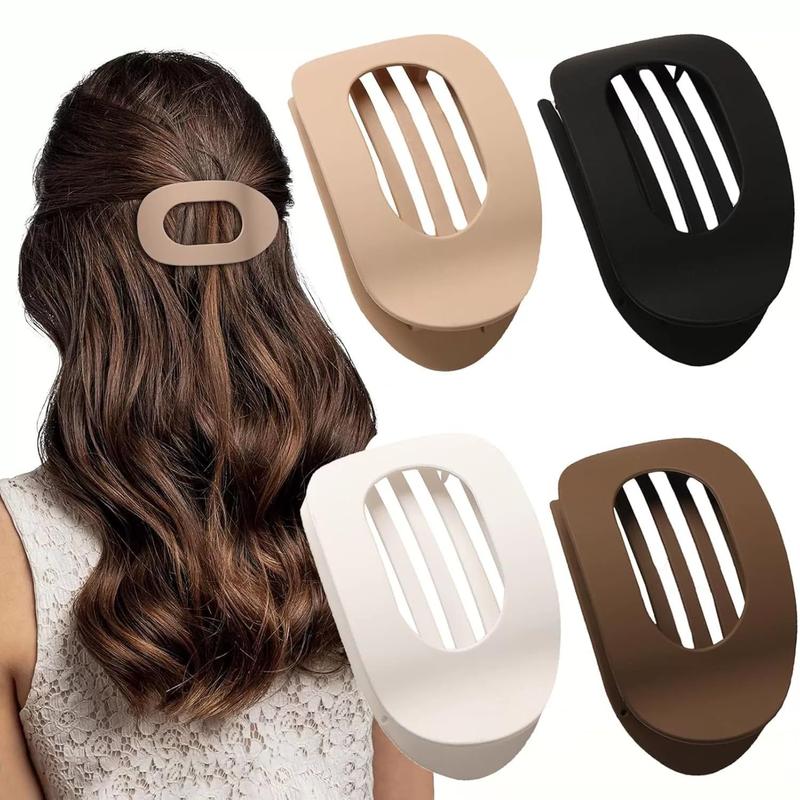 Set di pinze ovali per capelli (4 pezzi)