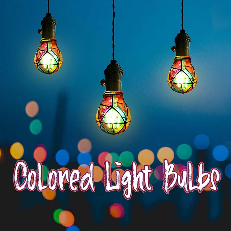 Lampadine colorate