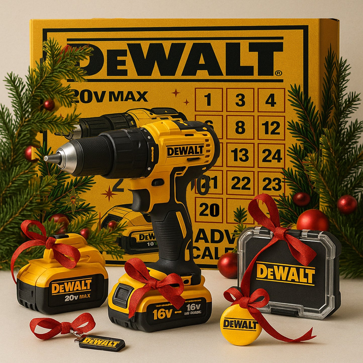 Calendario dell'Avvento Dewalt