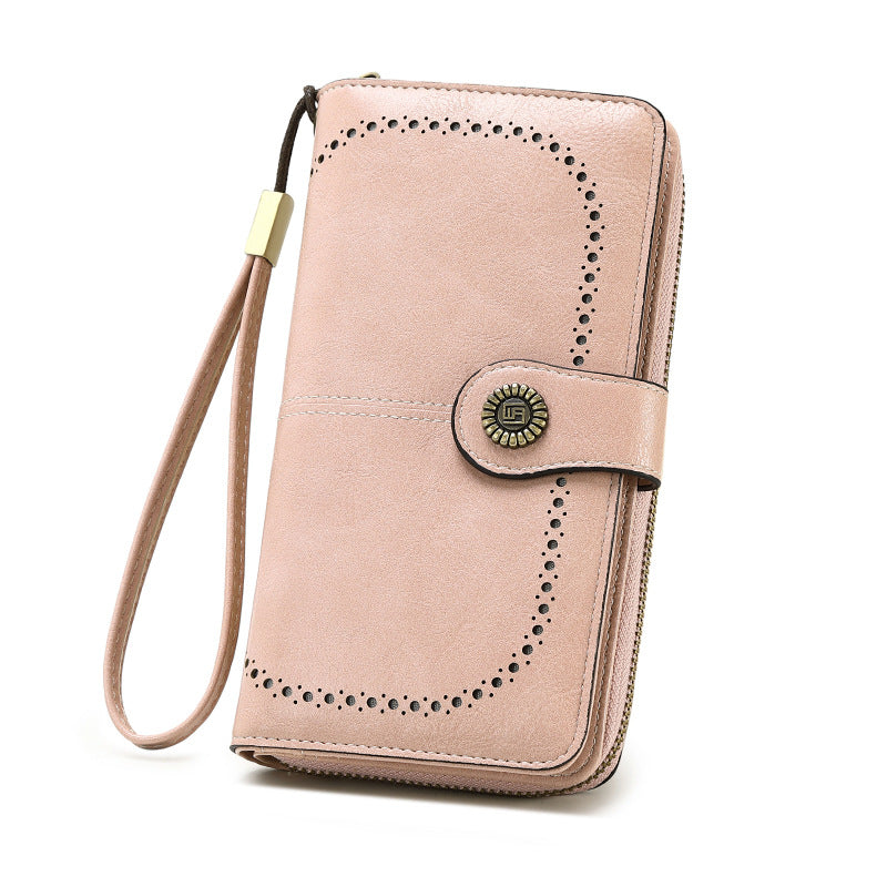 Portafoglio con cerniera da donna (50% di sconto)