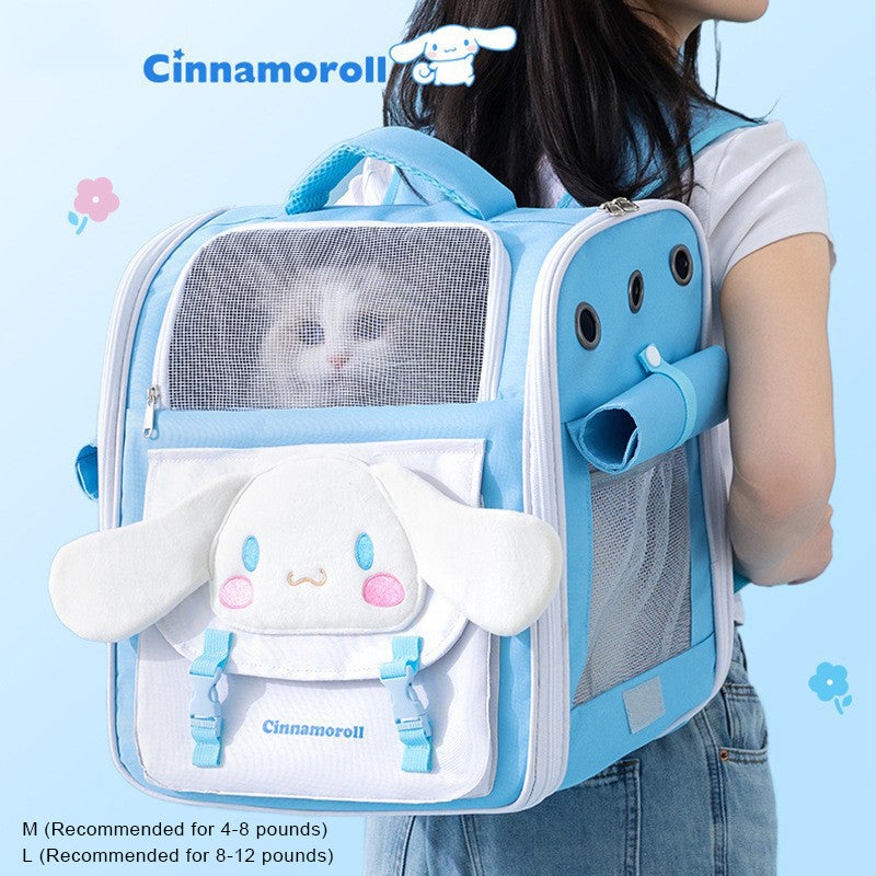 Borsa frontale con simpatico animale domestico disegnato