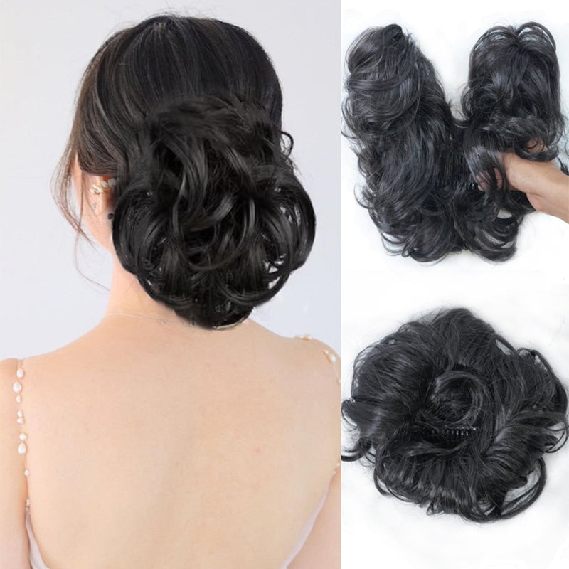 🥰Il miglior pettine laterale clip in accessori per capelli-parrucca✨
