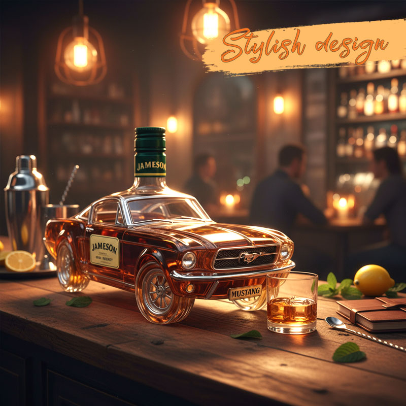 Bottiglia di whisky Bronco