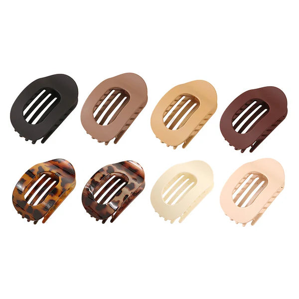 Set di pinze ovali per capelli (4 pezzi)