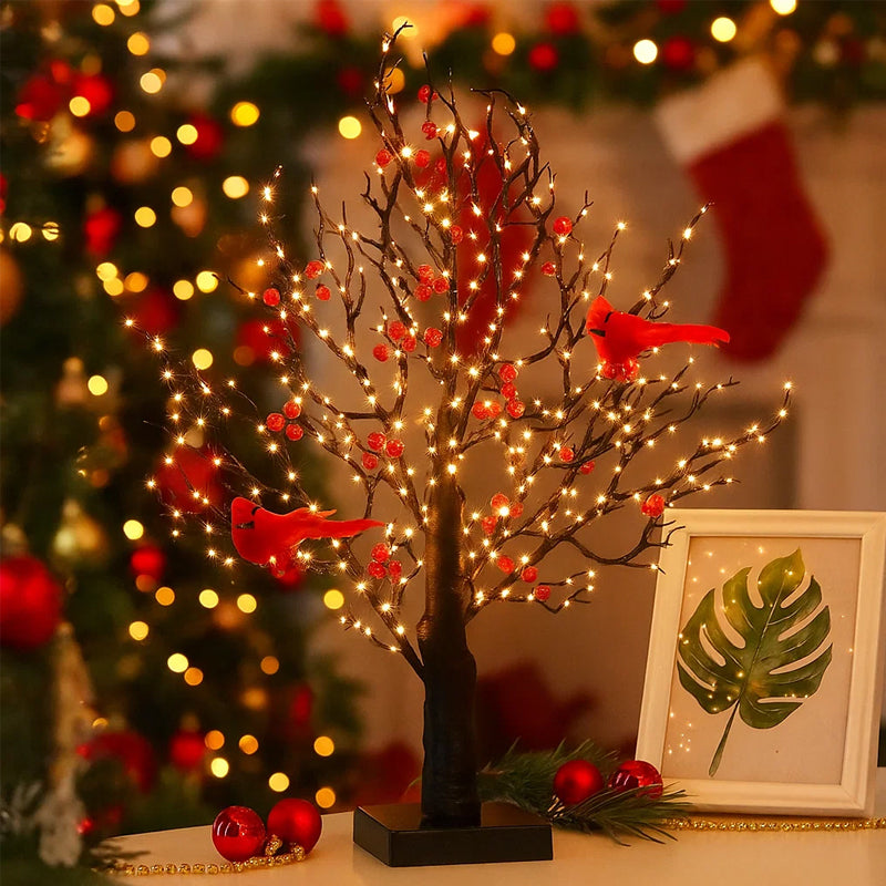 Lampada da albero Little Red Bird