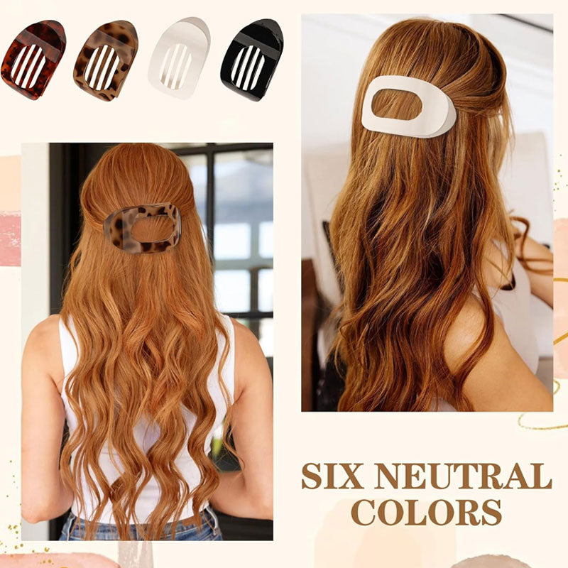 Set di pinze ovali per capelli (4 pezzi)
