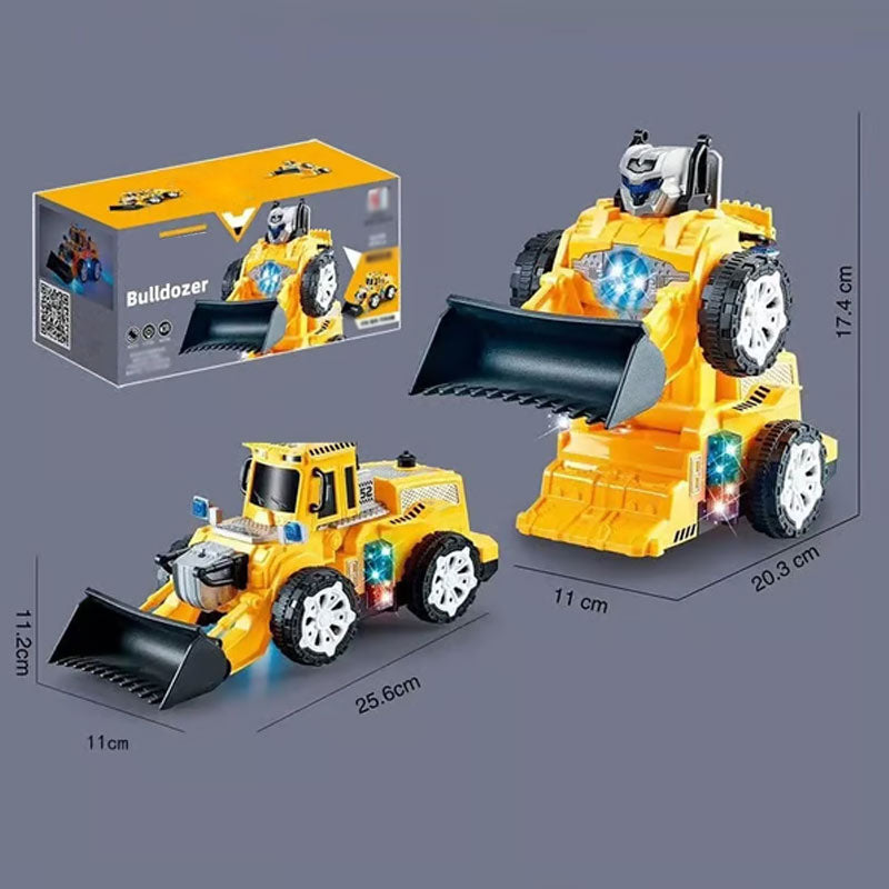 🔥Saldi natalizi 49% di sconto🎄Auto giocattolo elettrica della polizia con deformazione universale