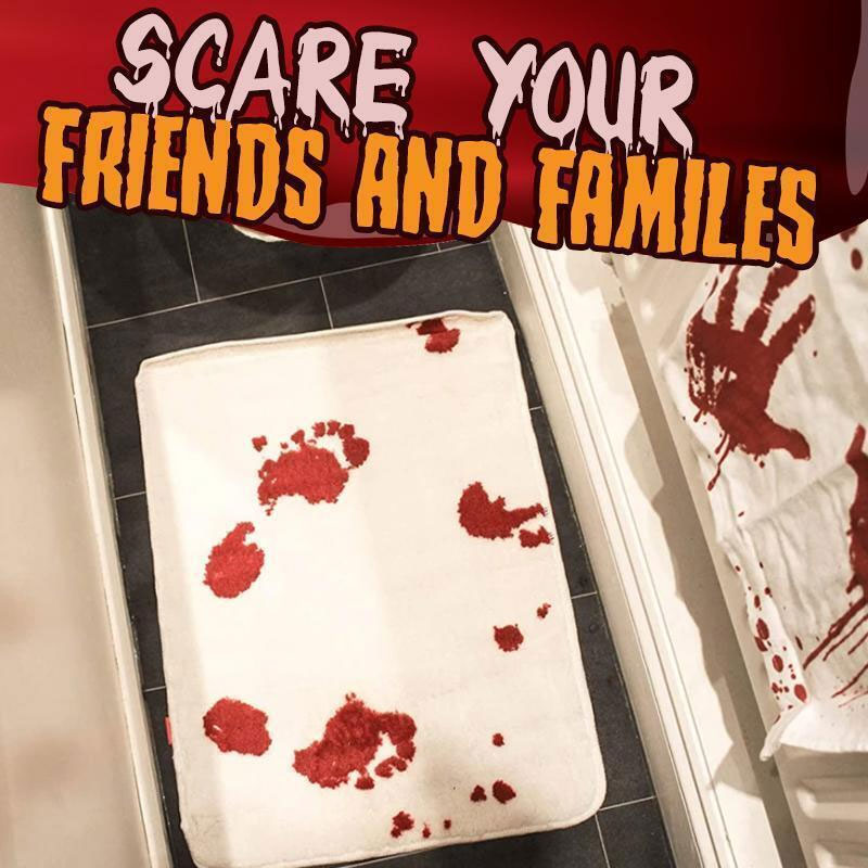 🎁Promozione anticipata per Halloween🎃- Tappetino da bagno Halloween sanguinante che cambia colore