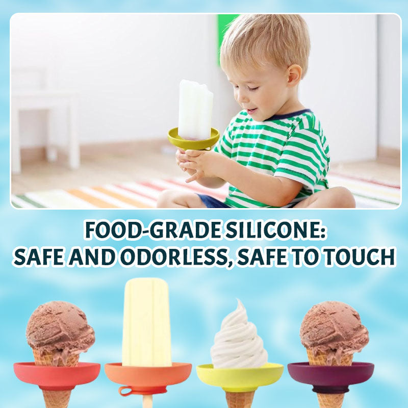 Supporto per gelato in silicone