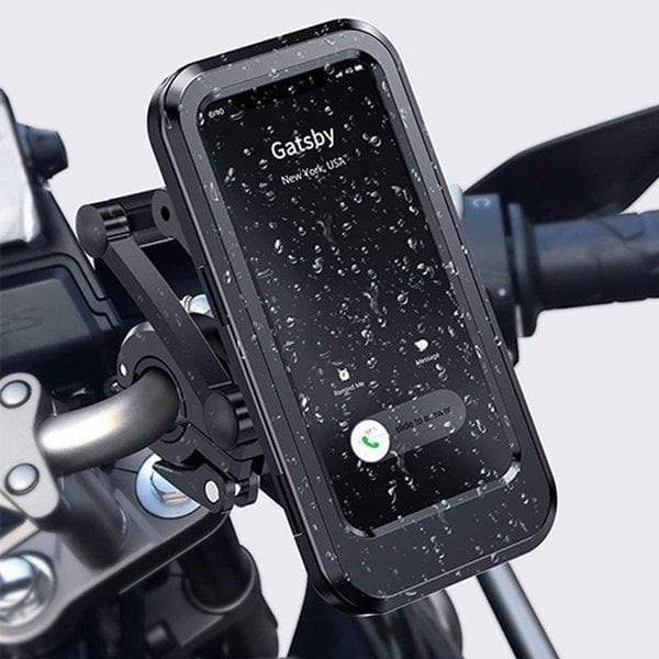 Supporto impermeabile per telefono per biciclette e motociclette