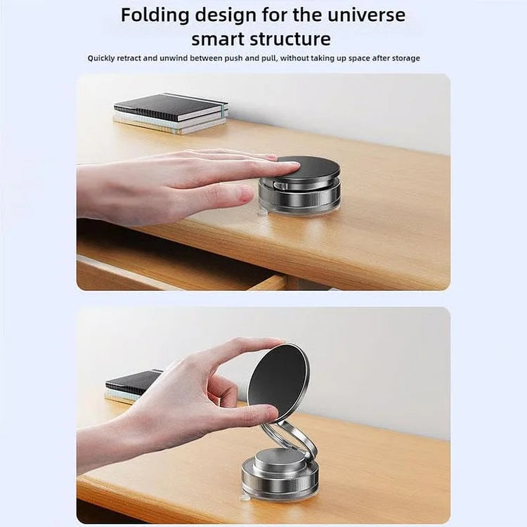 Supporto magnetico per telefono a vuoto regolabile a 360°