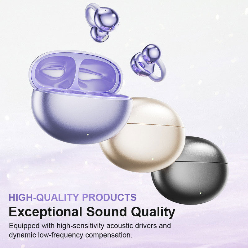 Cuffie Bluetooth con clip all'orecchio