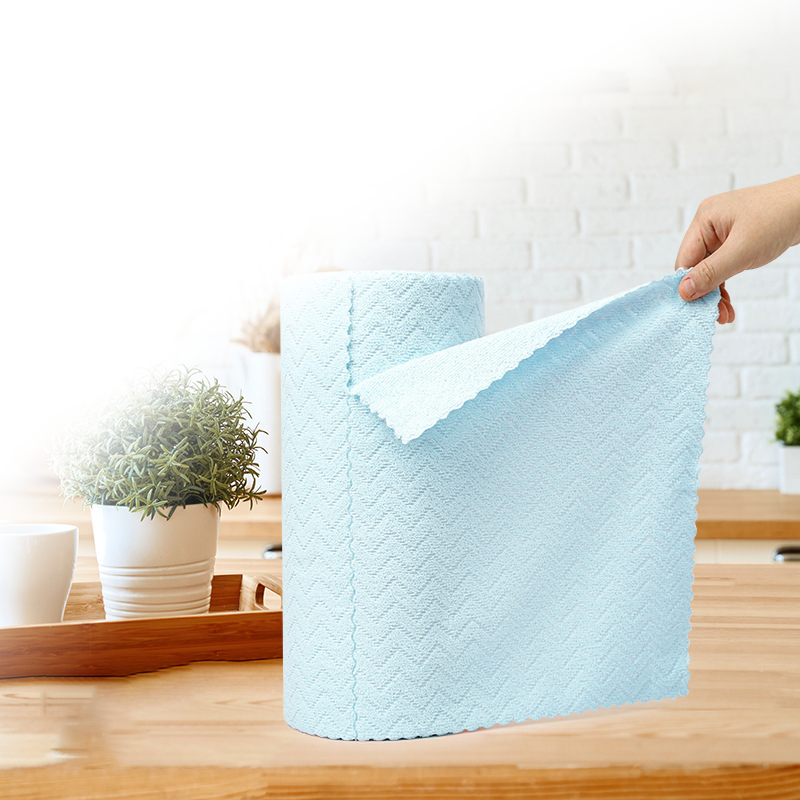 🧼🌀 Rotolo di panni in microfibra per la pulizia