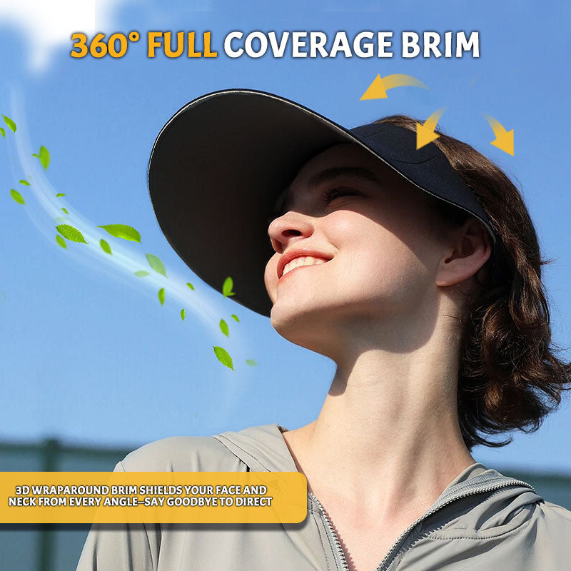 π Cappello con protezione solare senza cuciture - Fresco, coperto ed elegante!