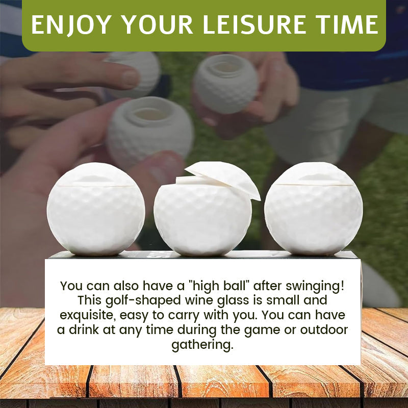 Bicchiere creativo a forma di pallina da golf
