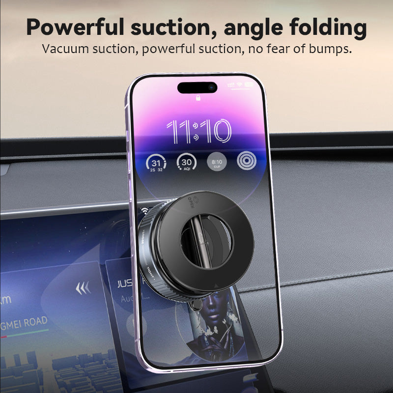 Vacuum Rotating Magnetic Car Phone Holder