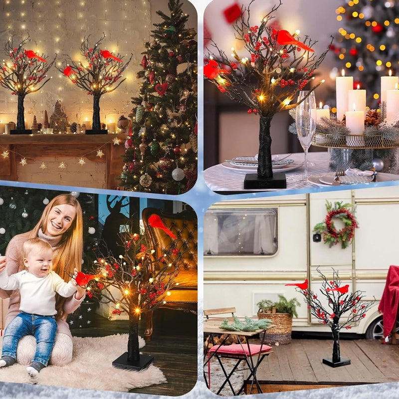 Lampada da albero Little Red Bird