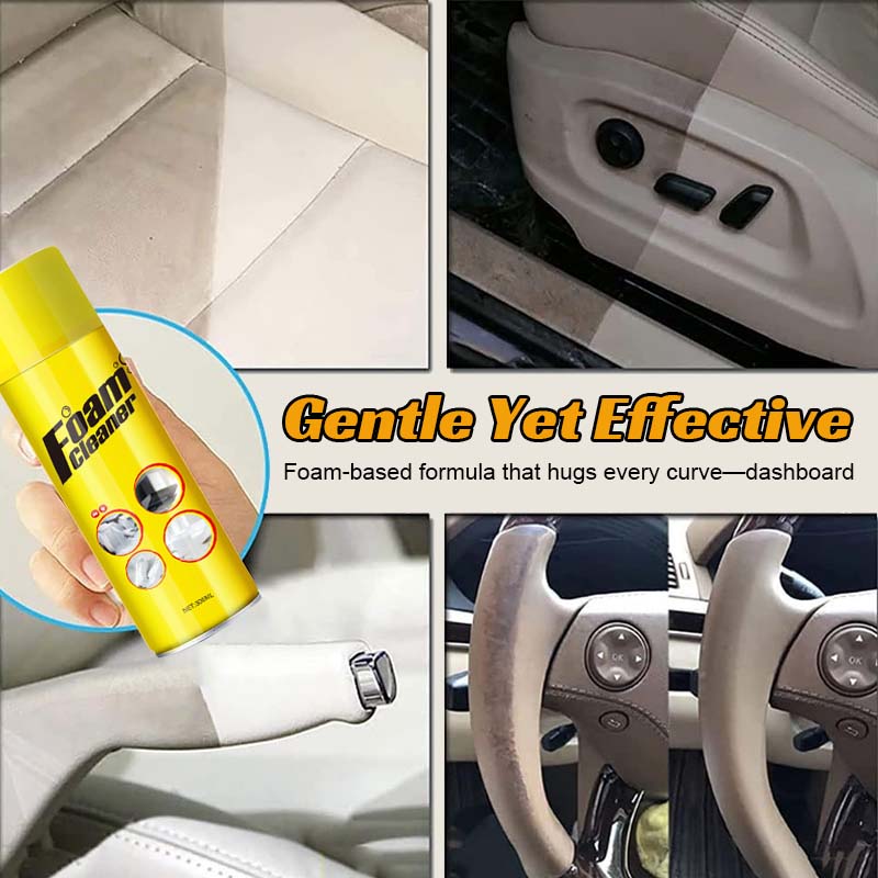 Pulitore a schiuma per interni auto