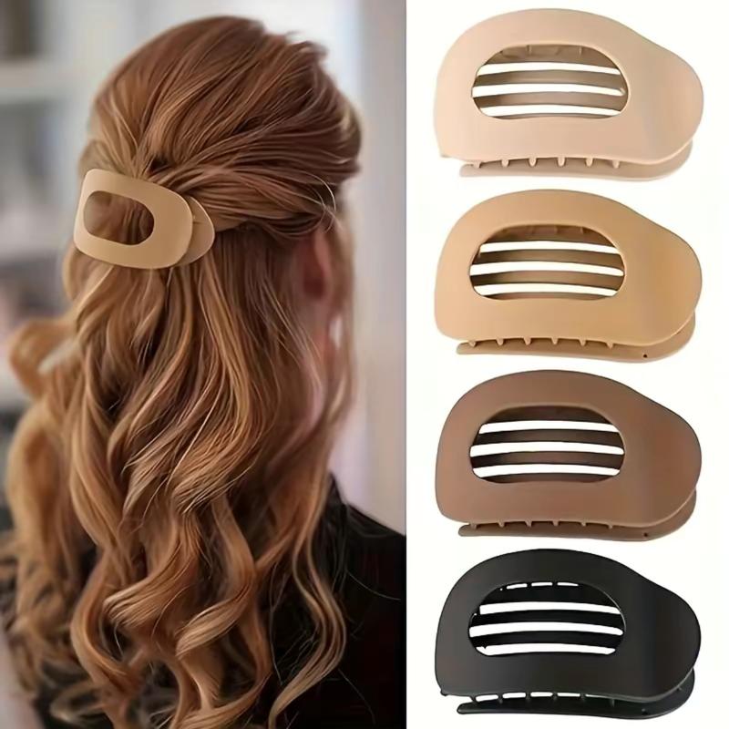 Set di pinze ovali per capelli (4 pezzi)