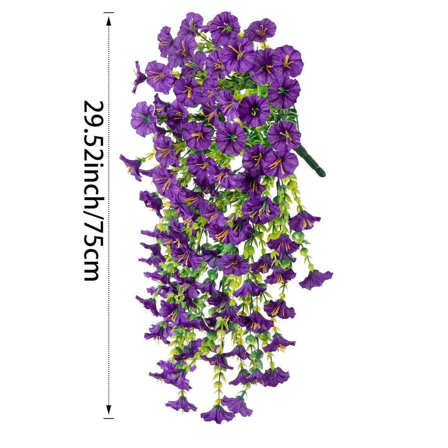Decorazione perfetta per il giardino- 🌺 Vite di fiori artificiali appesi ornamenti