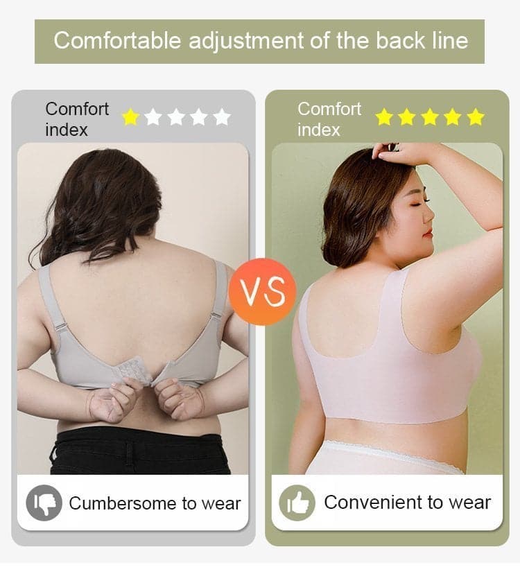 Reggiseno push-up sexy senza cuciture e senza ferretto
