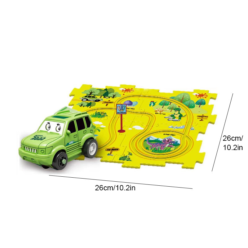 🧩Set da gioco educativo per bambini con puzzle autostrada🧩