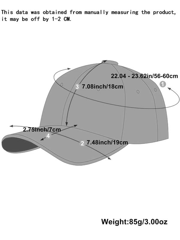 Cappello con ricamo a croce
