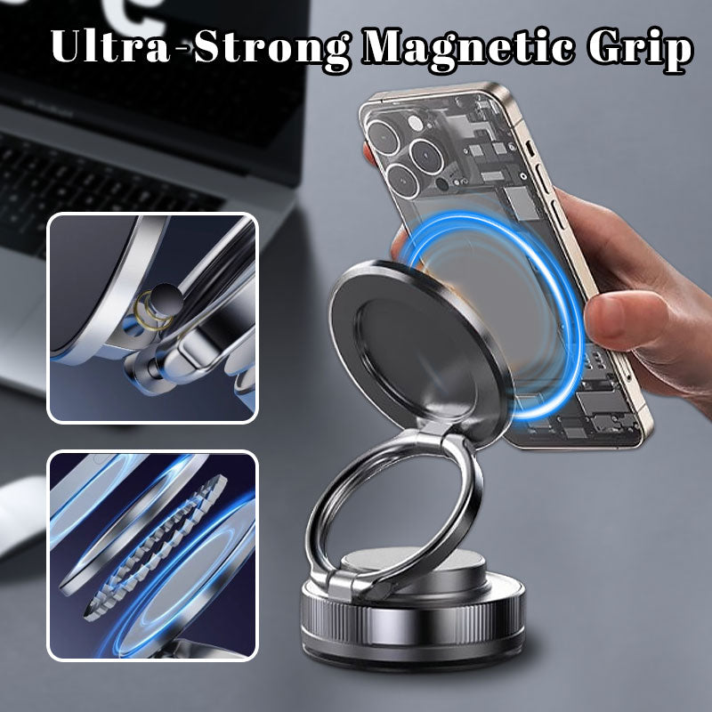 Supporto magnetico per telefono a vuoto regolabile a 360°